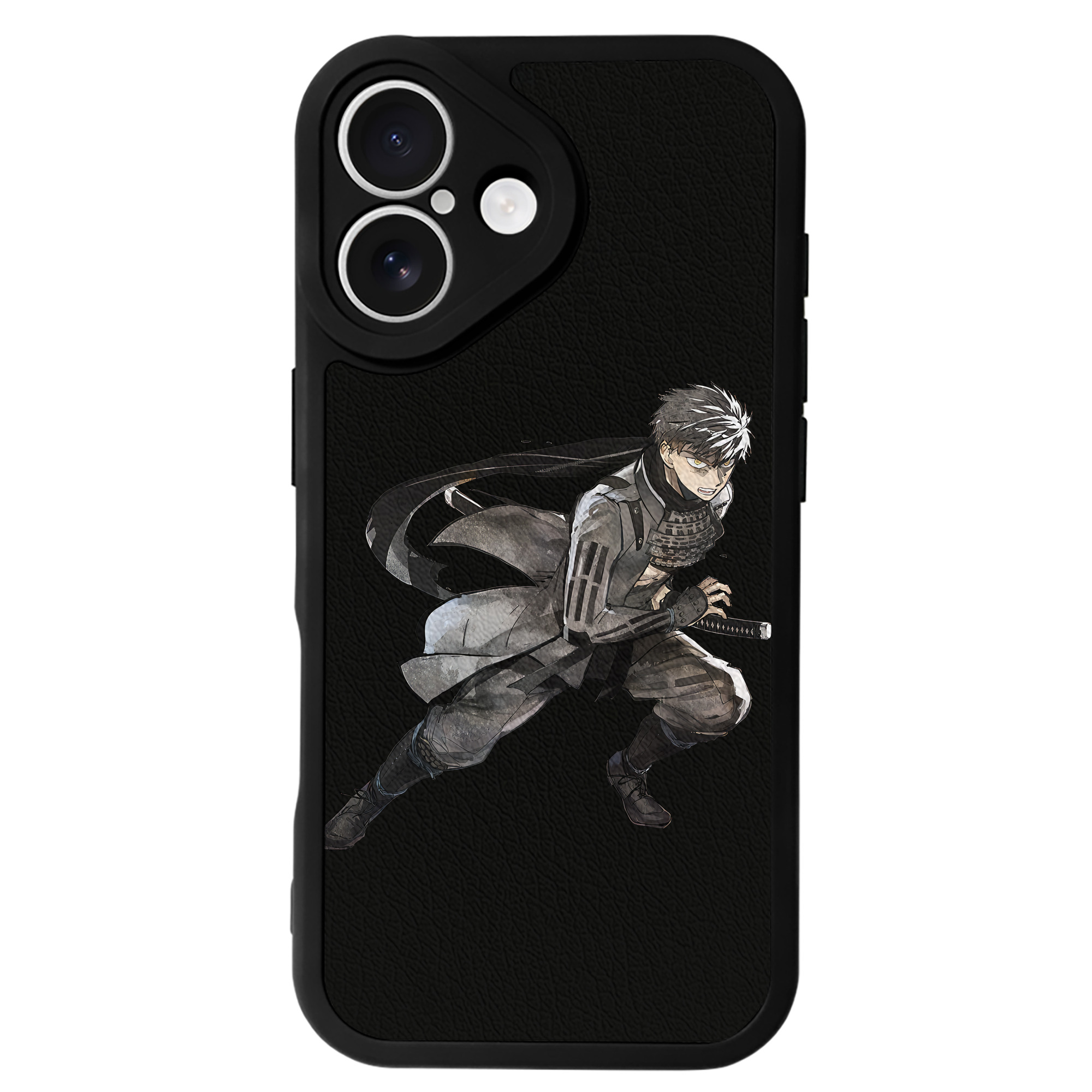 （画像用） 刀剣乱舞 Touken Ranbu 【iPhone 16シリーズ対応】シリコンスマホケース（レザー調） 材質：シリコン